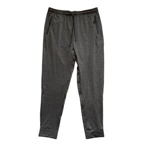Public Record Men’s Joggers XL Black Zip Pocket Athletic Lounge Pants